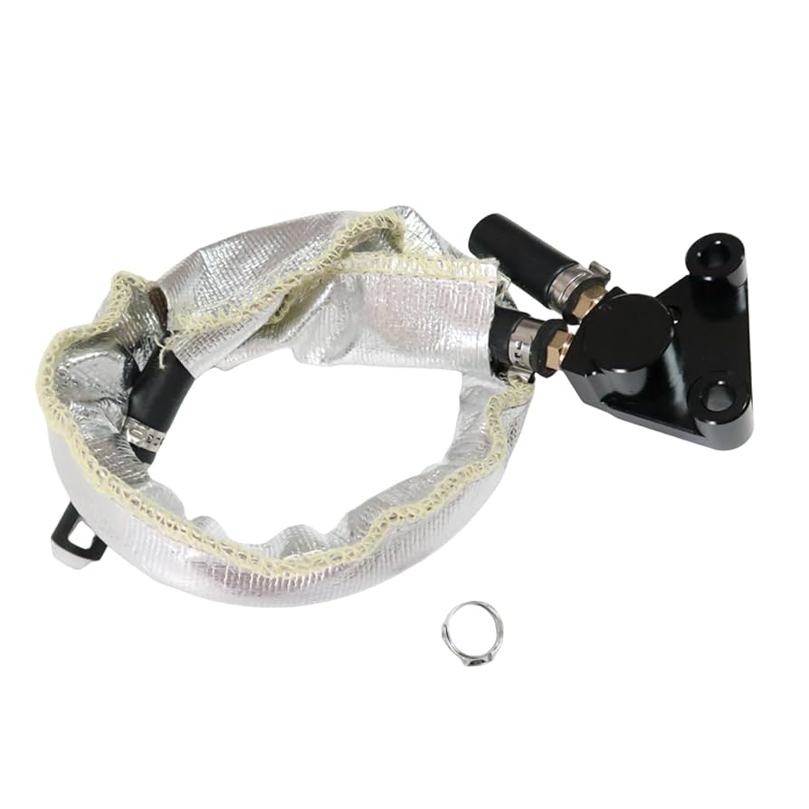 1029 Amazon.com: Fuel Rail Pressure Sensor Bracket Holder Kit Fit